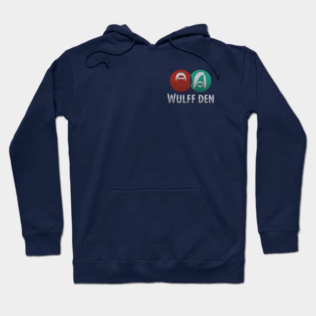 Wulff Den Pocket Tee Hoodie by wulffden